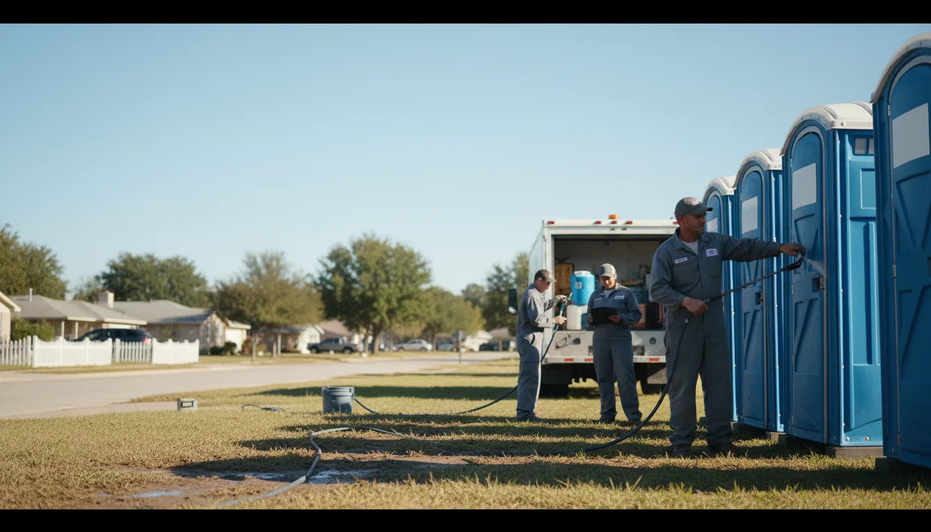 Long-Term Portable Toilet Rental in West Union, SC near me